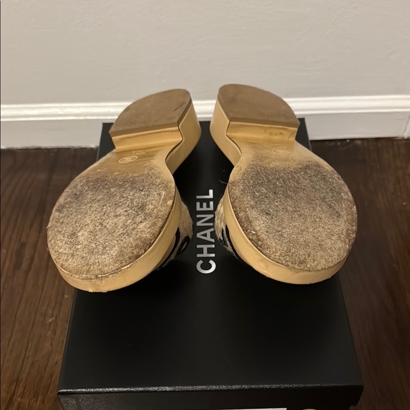 CHANEL Sandals Size 38.5